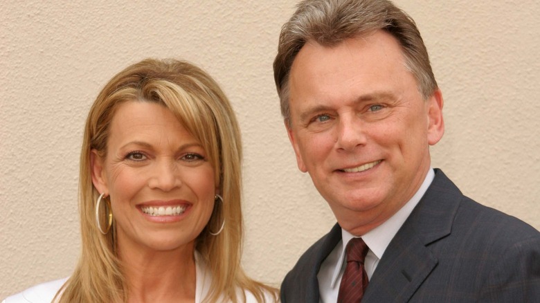 Vanna White and Pat Sajak