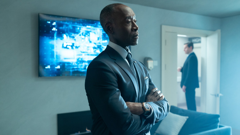 Rhodey crossing arms in front tv