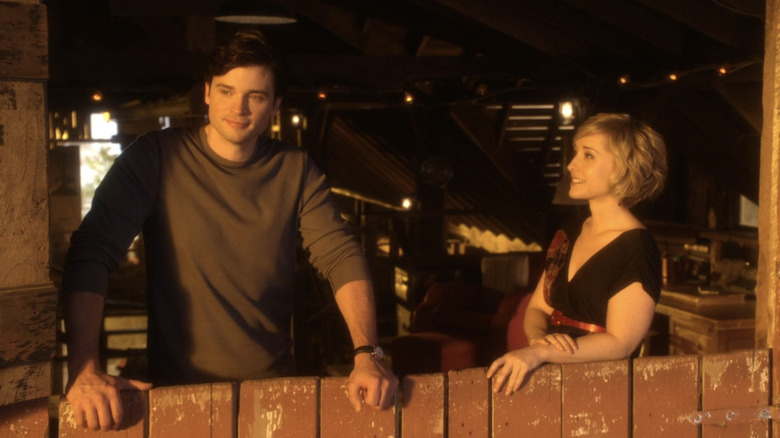 Clark and Chloe say goodbye on Smallville