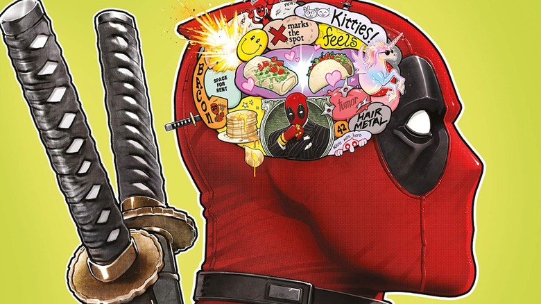 Deadpool's brain in Marvel comics