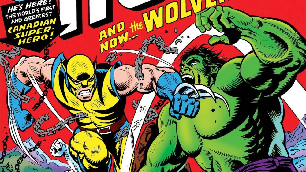 Wolverine and the Hulk on the cover of The Incredible Hulk #181 by Len Wein and Herb Trimpe