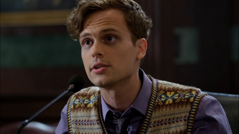 Spencer Reid on the stand