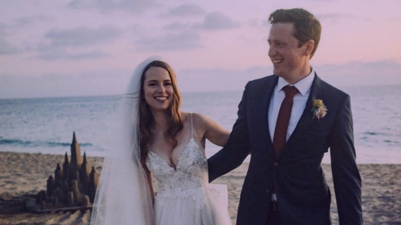 Bridgit Mendler and Griffin Cleverly get married