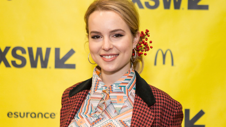 Bridgit Mendler smiles at SXSW