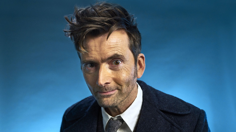 David Tennant smiling