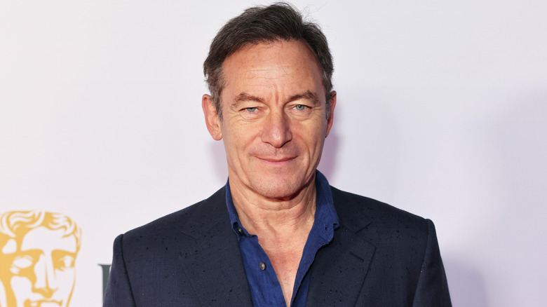 Jason Isaacs smiling