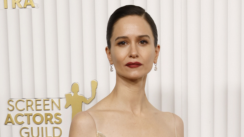 Katherine Waterston on red carpet