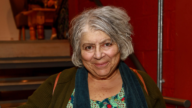 Miriam Margoyles smiling