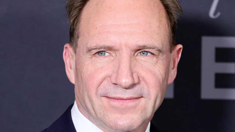 Ralph Fiennes smiling