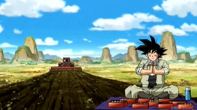 Goku in the first episode of "Dragon Ball Super"