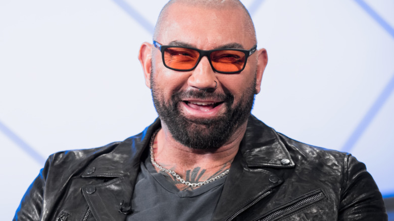 Dave Bautista smiling