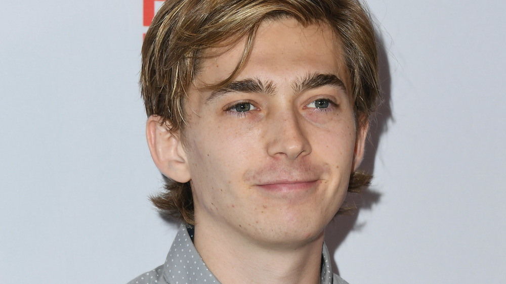 Austin Abrams at an event