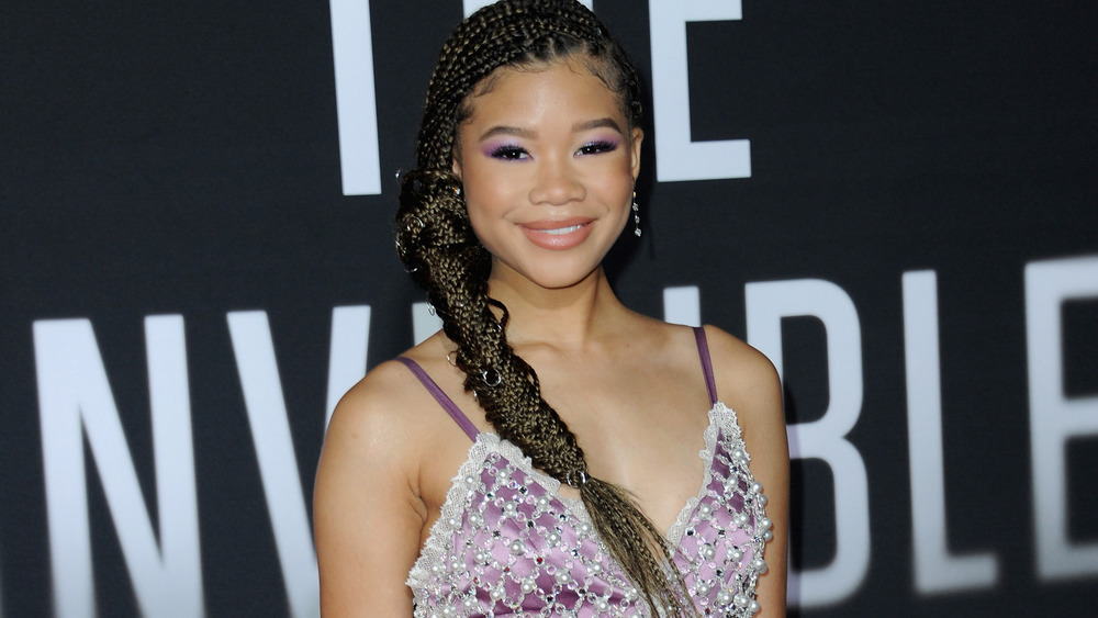 Storm Reid at an event