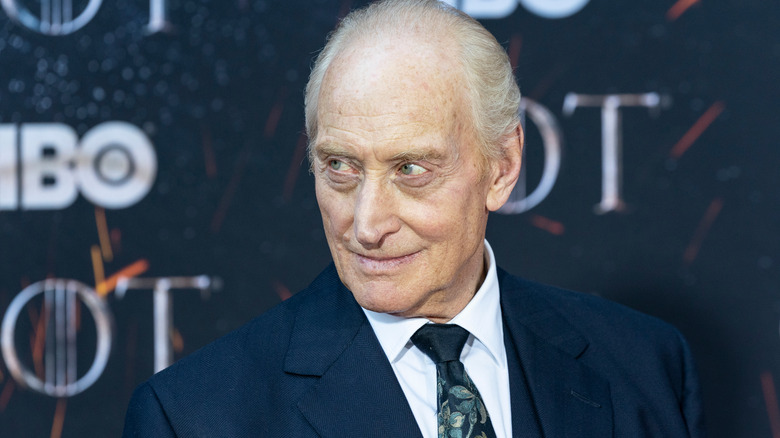 New York, NY - April 3, 2019: Charles Dance attends HBO Game of Thrones final season premiere at Radio City Music Hall