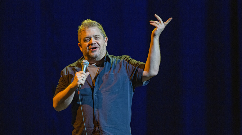 ESCONDIDO, CALIFORNIA - OCTOBER 12: Comedian Patton Oswalt performs on stage at California Center For The Arts on October 12, 2019 in Escondido, California. (Photo by Daniel Knighton/Getty Images)