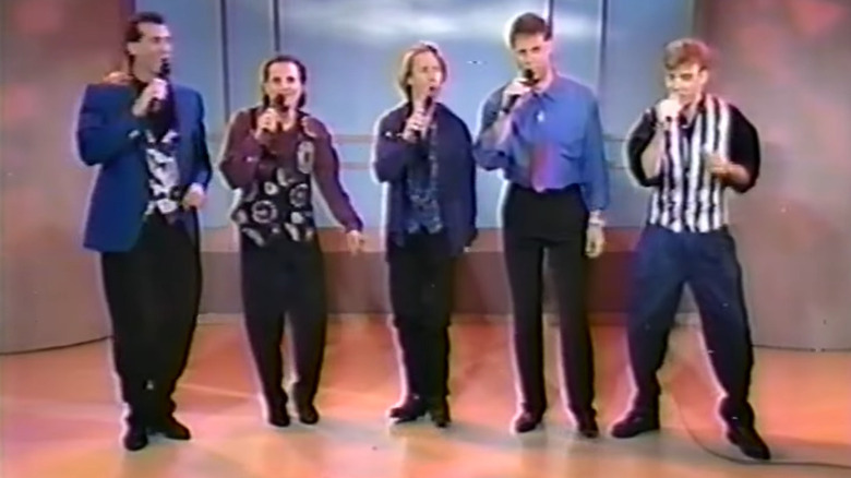 Rockapella singing