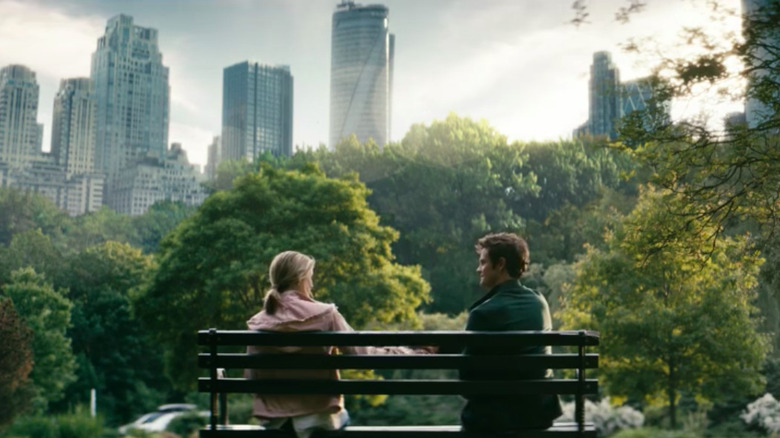 Hughie and Annie meet in the park for the first time