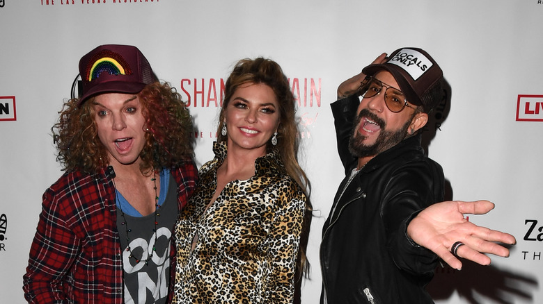 Carrot Top Shania Twain AJ McLean