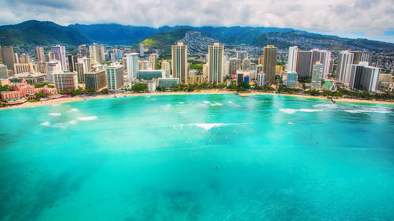 Waikiki Beach in Hawaii