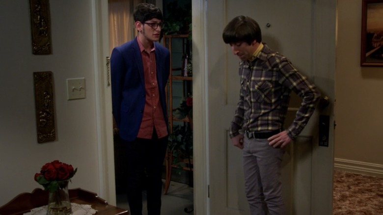 Josh and Howard Wolowitz talking