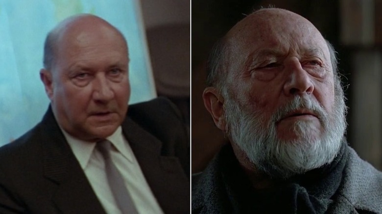 Donald Pleasence in Escape from New York and Halloween 6