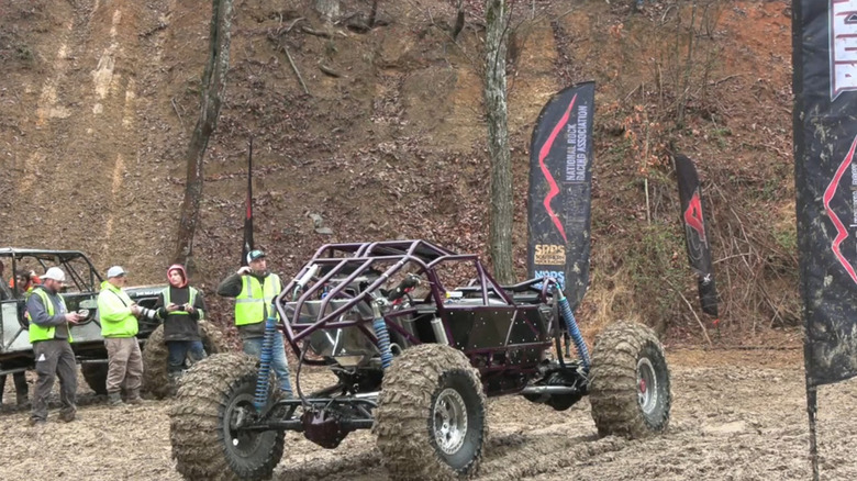 Rock Racing event finish line