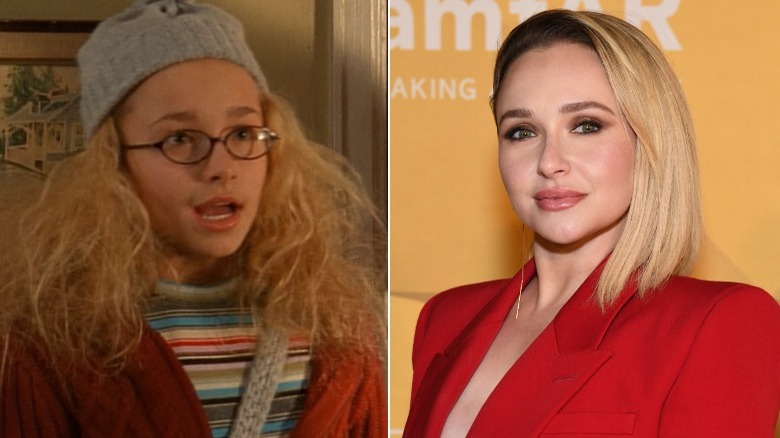 Hayden Panettiere in Malcolm in the Middle red dress 2022