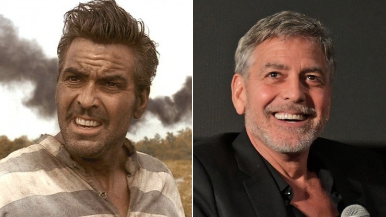 George Clooney smiling