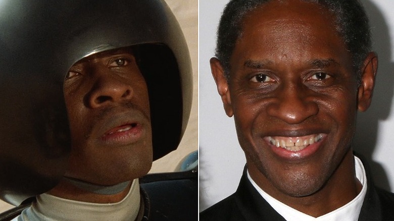 Trooper and Tim Russ