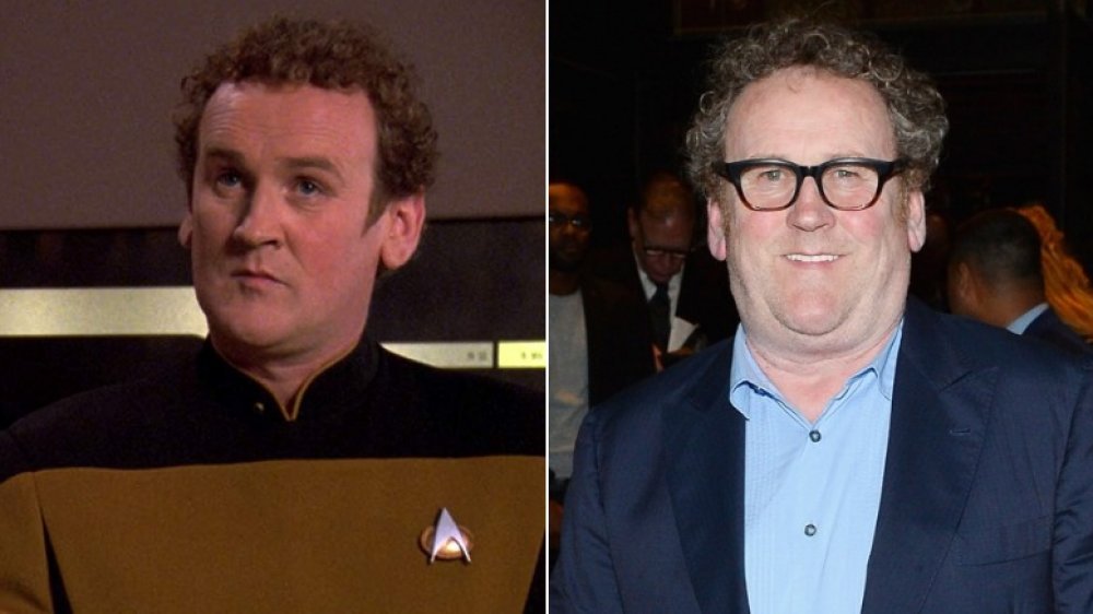 Colm Meaney then and now