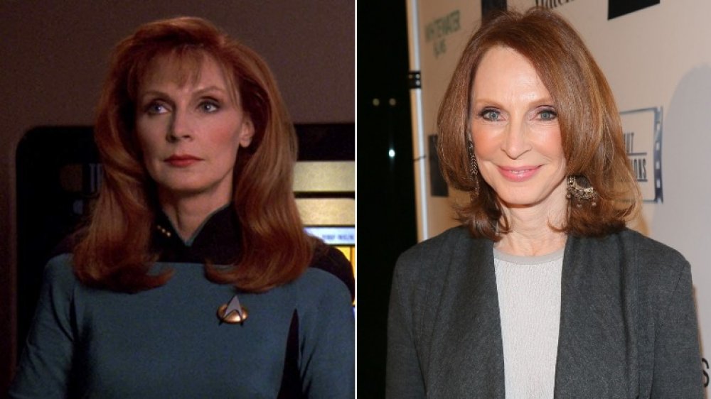 Gates McFadden then and now