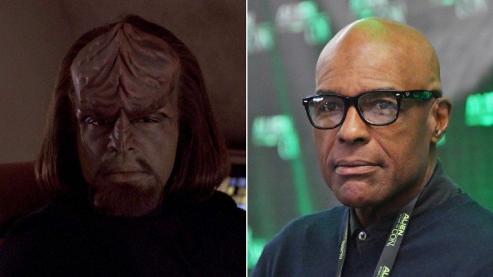 Michael Dorn then and now