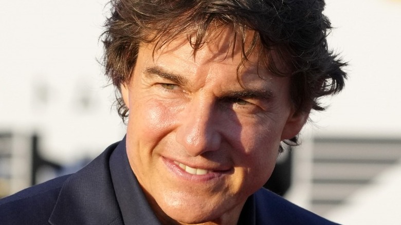 Tom Cruise smiling