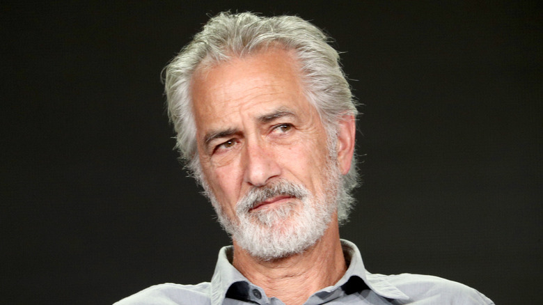 David Strathairn looking sideways