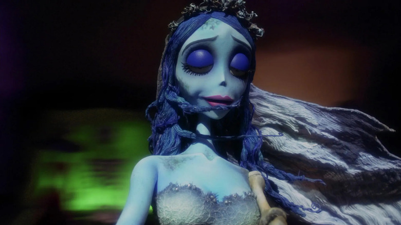 Corpse Bride eyes closed