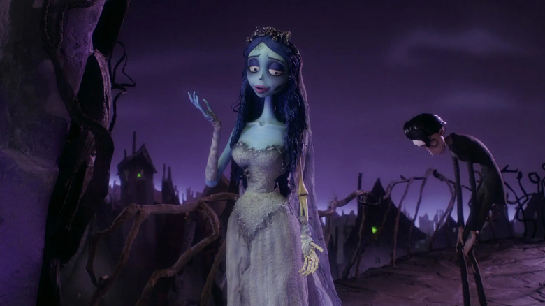 Corpse Bride and Victor in Dead village