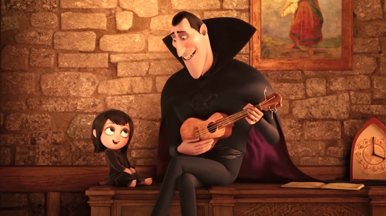 Dracula singing Mavis a song