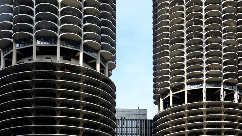 Chicago's corncob towers