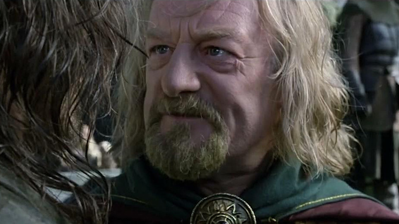 Close up of Théoden