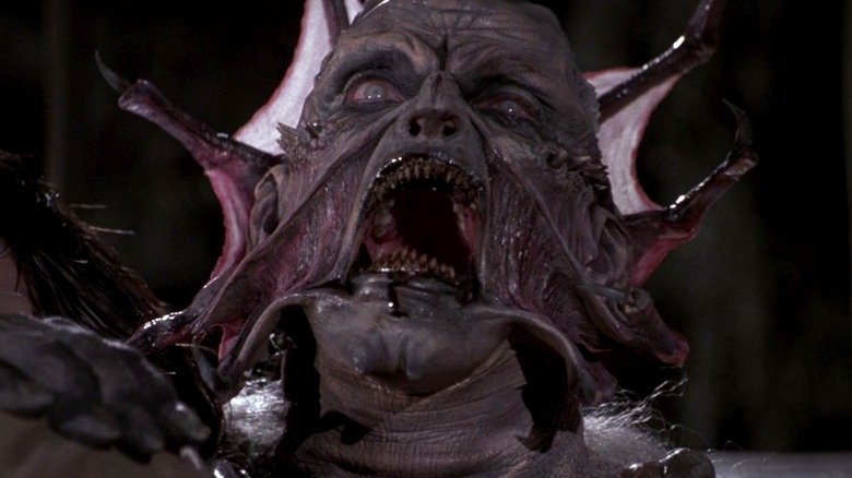 The Creeper screams in Jeepers Creepers (2001)