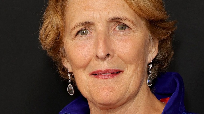 Fiona Shaw smiling