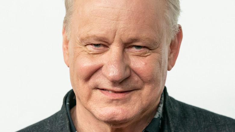 Stellan Skarsgård smiling