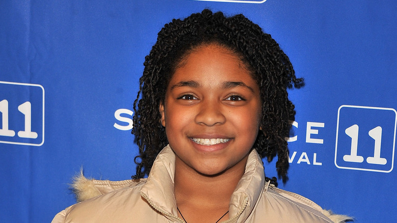 Young Simone Joy Jones smiling