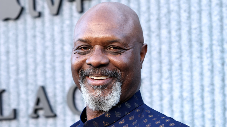 Robert Wisdom smiling