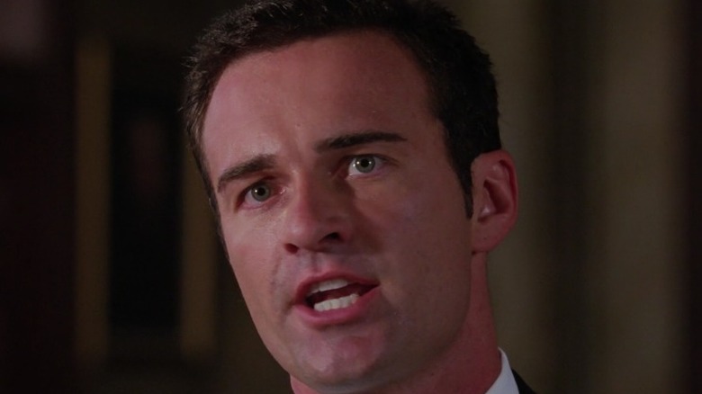 Julian McMahon talking in Charmed