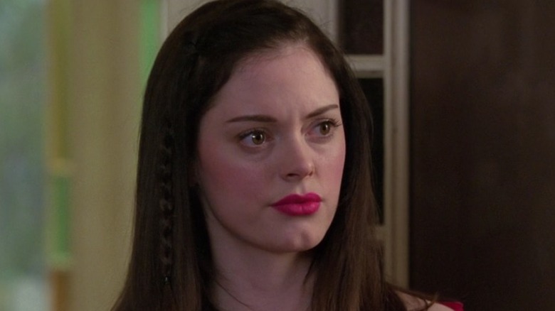 Rose McGowan furrowed brow 