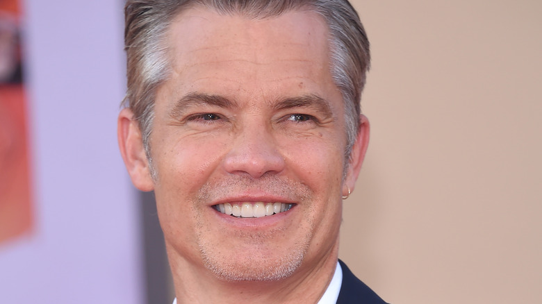 Timothy Olyphant smiles