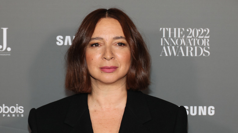 Maya Rudolph wearing black blazer