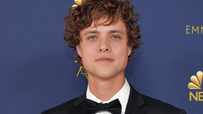 Douglas Smith at a red carpet event