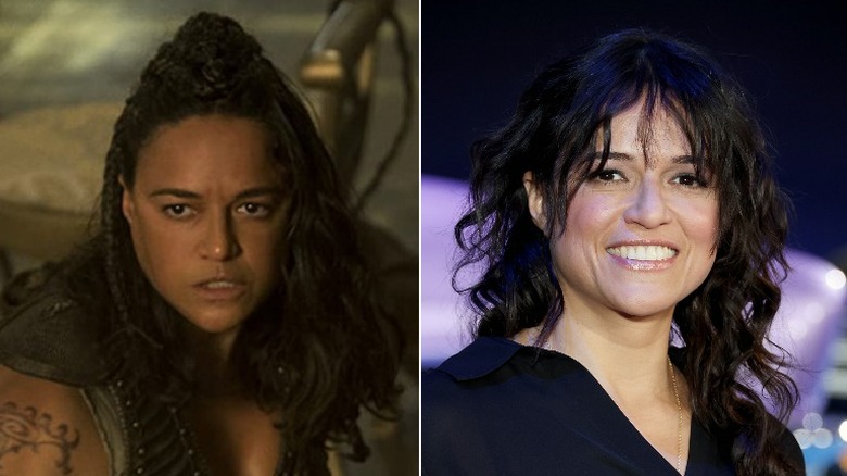 Michelle Rodriguez acting vs posing